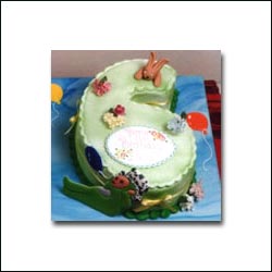 "Number Cake - 2kg Fresh Cream Cake - Click here to View more details about this Product